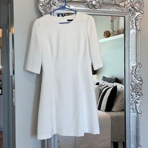 White flows Zara dress
